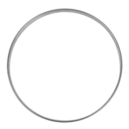 DN962 Matfer Bourgeat platte RVS taartring glad 28cm