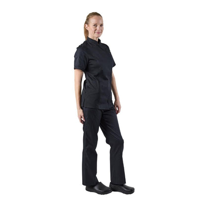 BB051-M Chef Works Springfield dames koksbuis zwart M