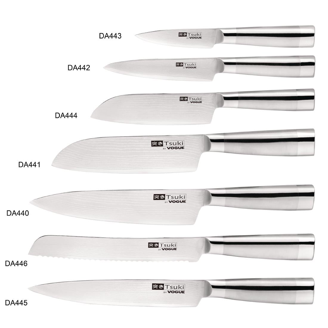 DA440 Vogue Tsuki Series 8 koksmes 20cm