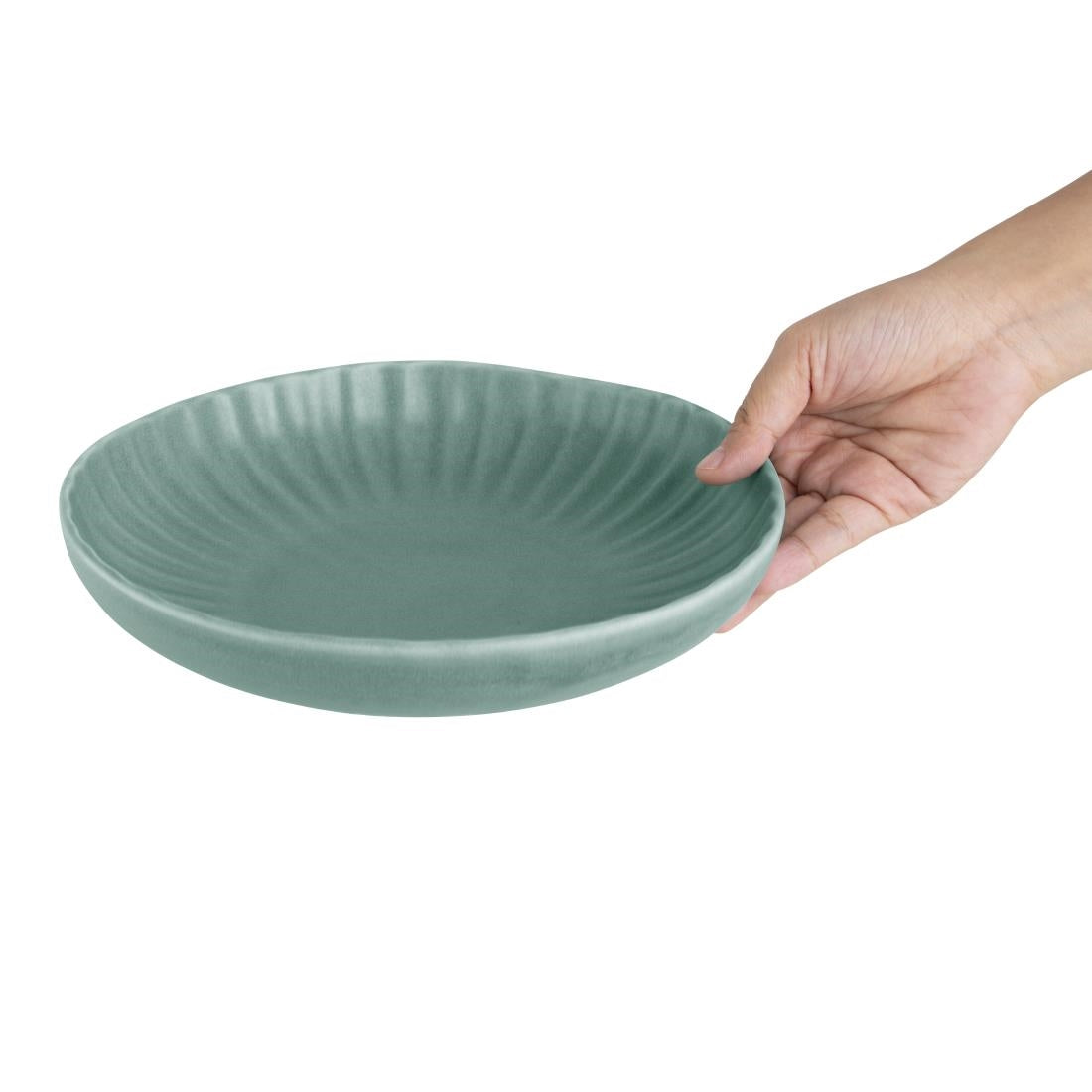 FU209 Olympia Corallite Coupe Schalen Groen 220mm (6 stuks)