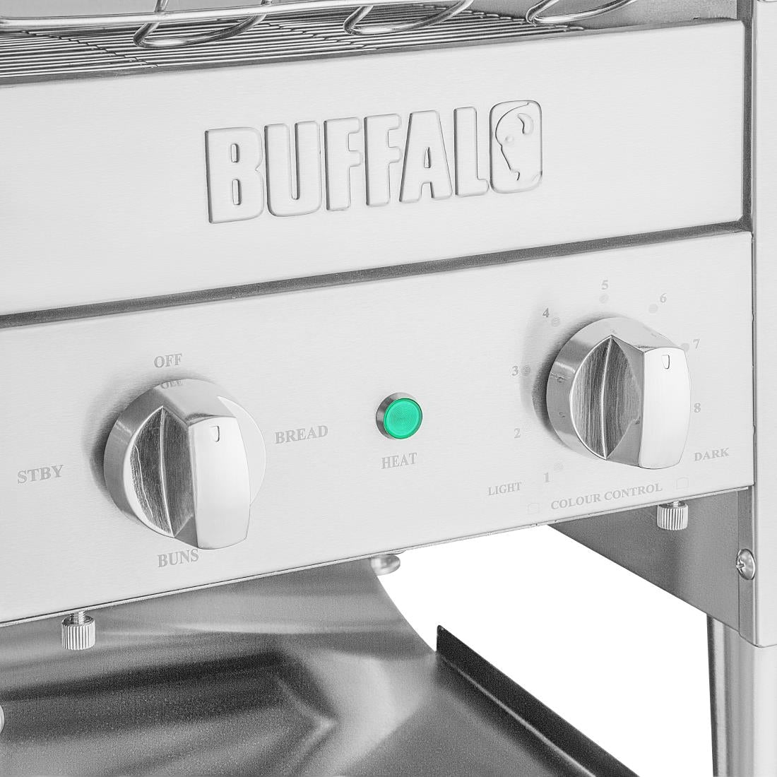 CU628 Buffalo Dubbel Plak Transportband Broodrooster