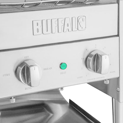CU628 Buffalo Dubbel Plak Transportband Broodrooster