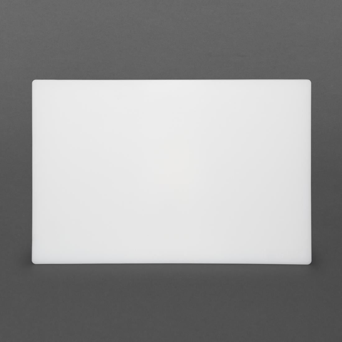 HC860 Hygiplas antibacteriële LDPE snijplank wit 450x300x10mm