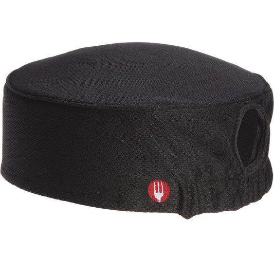B053 Chef Works Total Vent beanie dames zwart