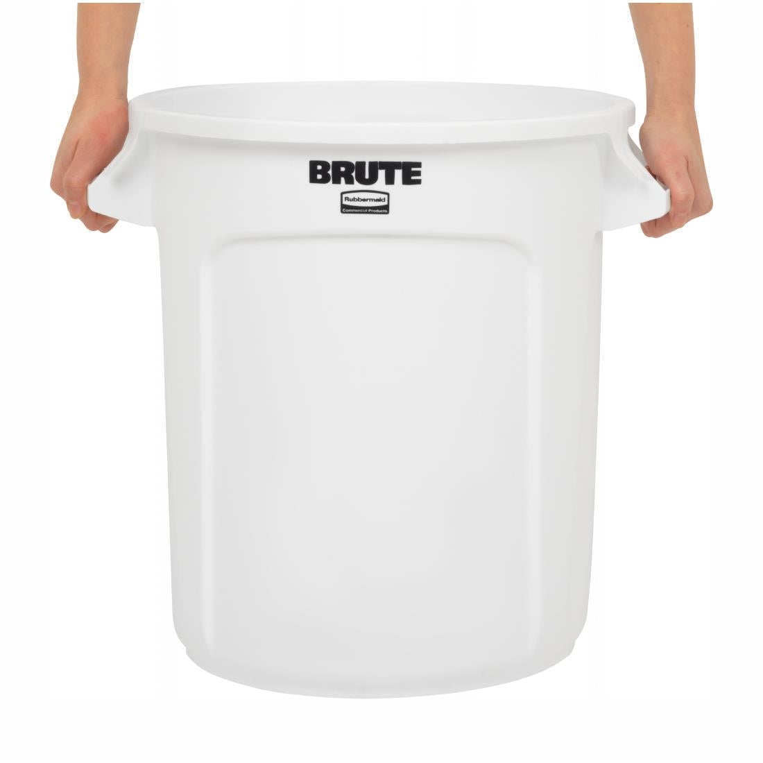 L651 Rubbermaid Brute ronde container wit 37,9Ltr