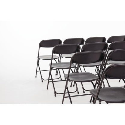 GD386 Bolero opklapbare stoelen zwart (10 stuks)