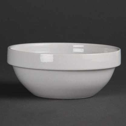 CF354 Olympia Whiteware Stapelbare Kom 13cm (12 Stuks)