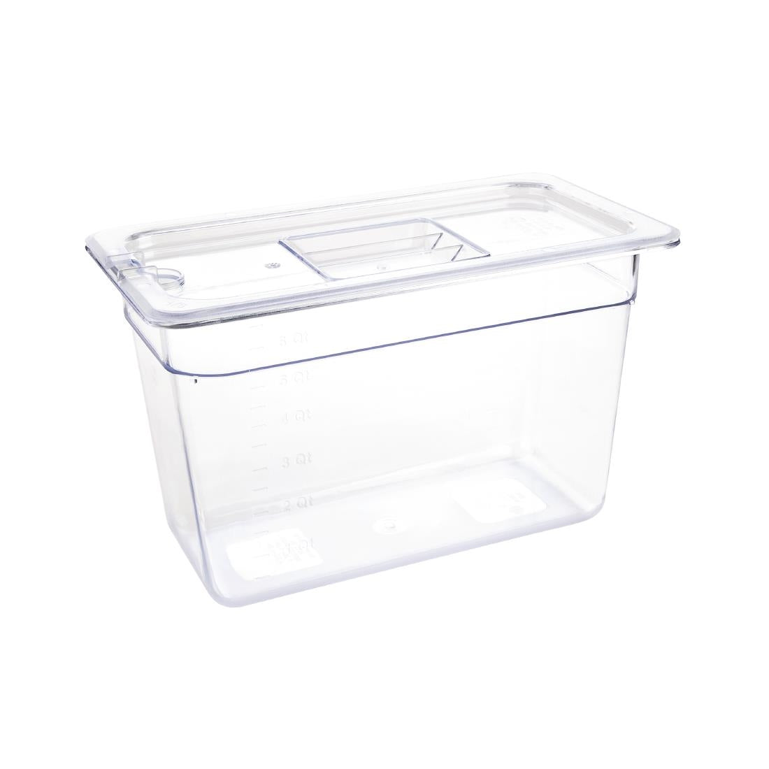 U235 Vogue polycarbonaat bak transparant GN 1/3 200mm