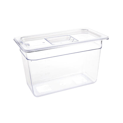 U235 Vogue polycarbonaat bak transparant GN 1/3 200mm
