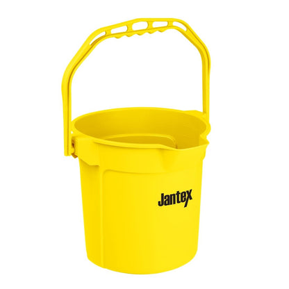 FU834 Jantex Gele Maatemmer Met Schenktuit 10Ltr