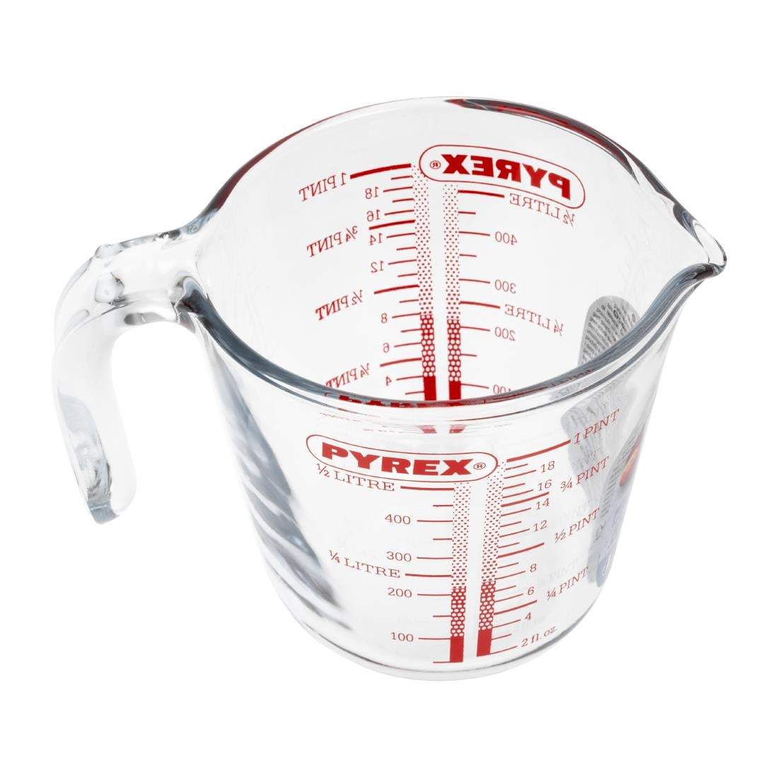P586 Pyrex maatbeker 0,5Ltr