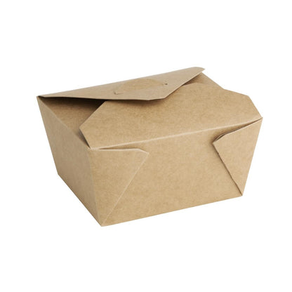 FB673 Fiesta Compostable composteerbare kartonnen voedseldozen 600ml (400 stuks)