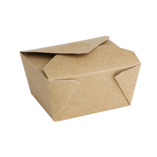 FB673 Fiesta Compostable composteerbare kartonnen voedseldozen 600ml (400 stuks)