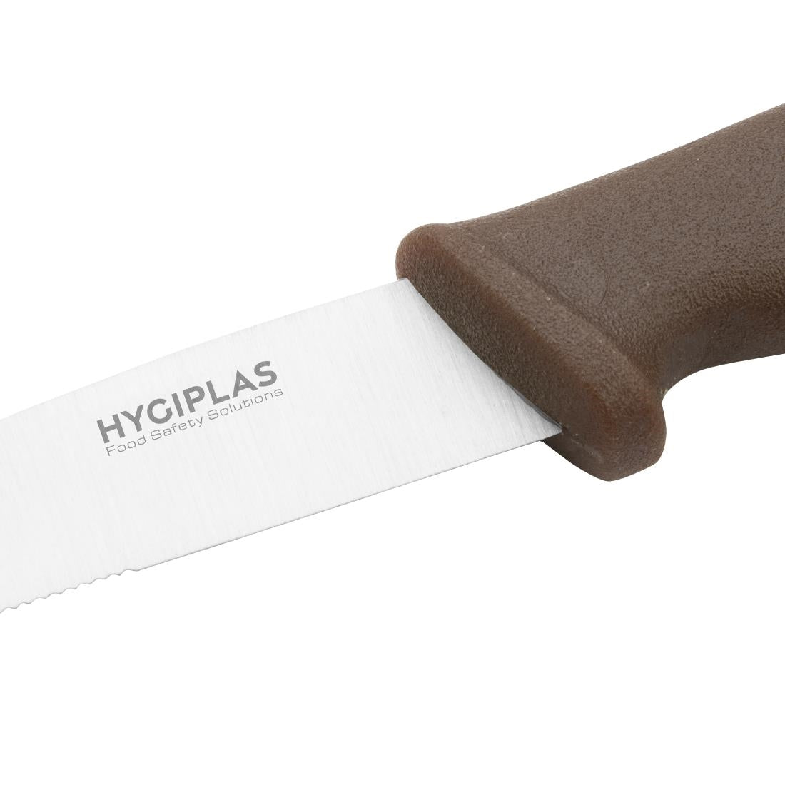 FX125 Hygiplas Groentemes Gekarteld Gruin 10.5cm