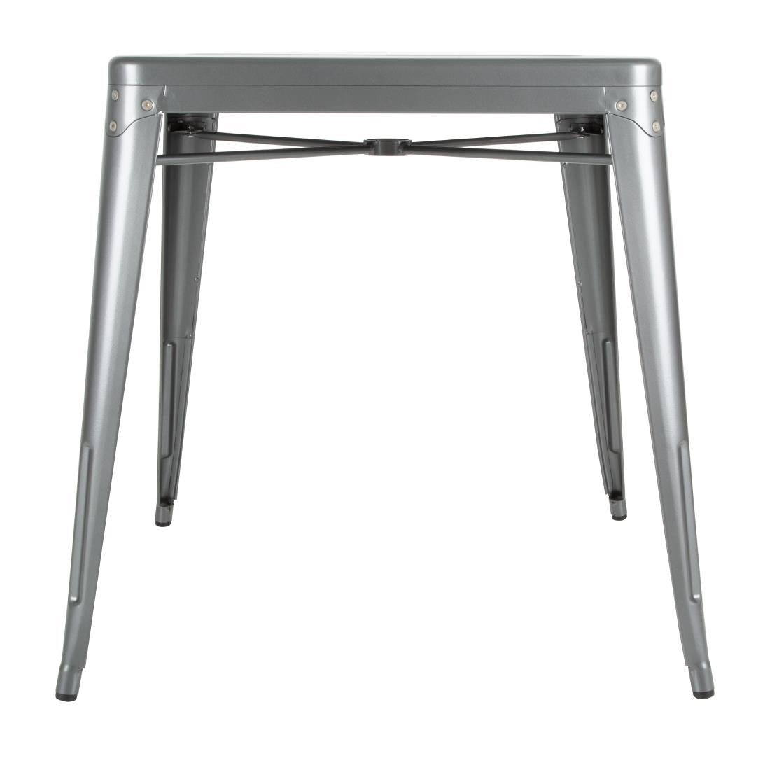 DM904 Bolero Bistro vierkante tafel grijs 66cm