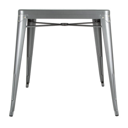 DM904 Bolero Bistro vierkante tafel grijs 66cm