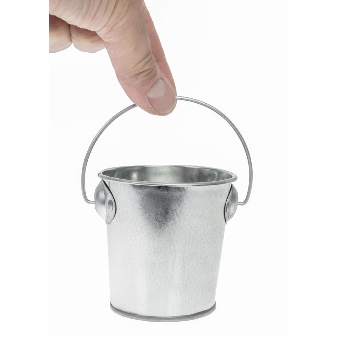 GF246 Olympia ronde gegalvaniseerde emmer 8cm