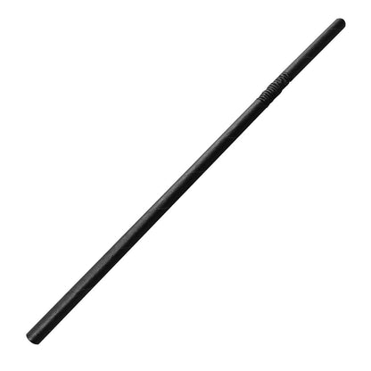 FP444 Fiesta Compostable composteerbare papieren buigrietjes 210mm zwart  Individueel verpakt (250 stuks)