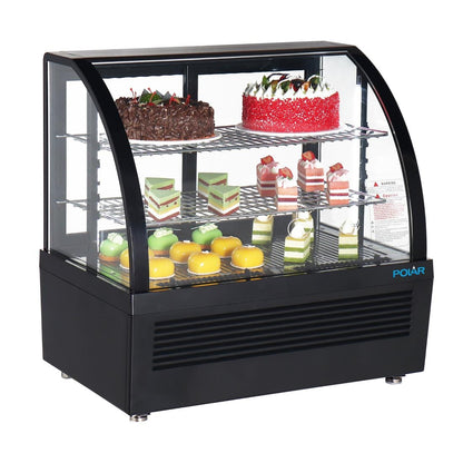 CU636 Polar C-Serie Tafelmodel Koelkast Zwart 100Ltr