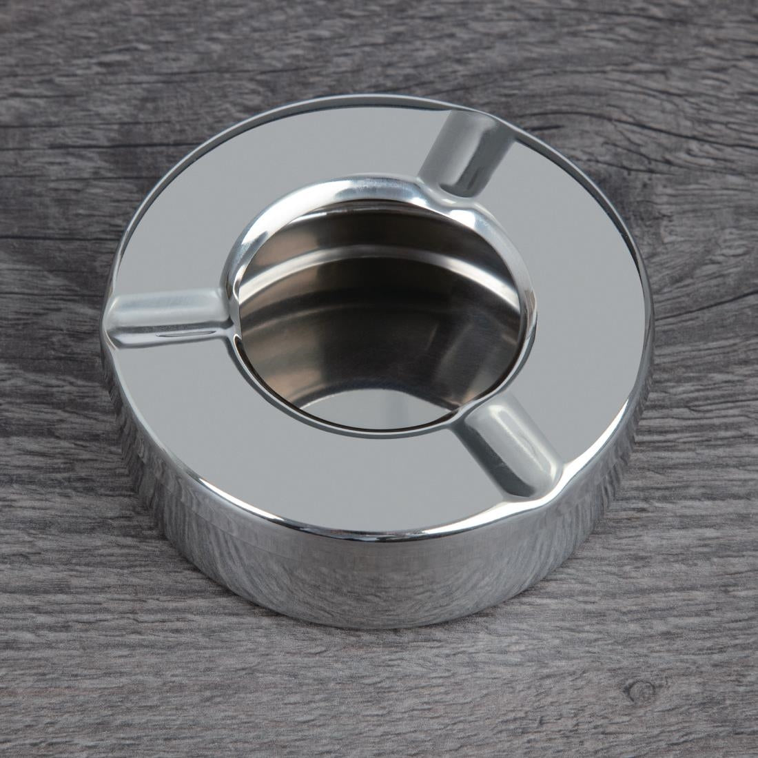 CM368 Olympia RVS windvrije asbak 9cm (6 stuks)