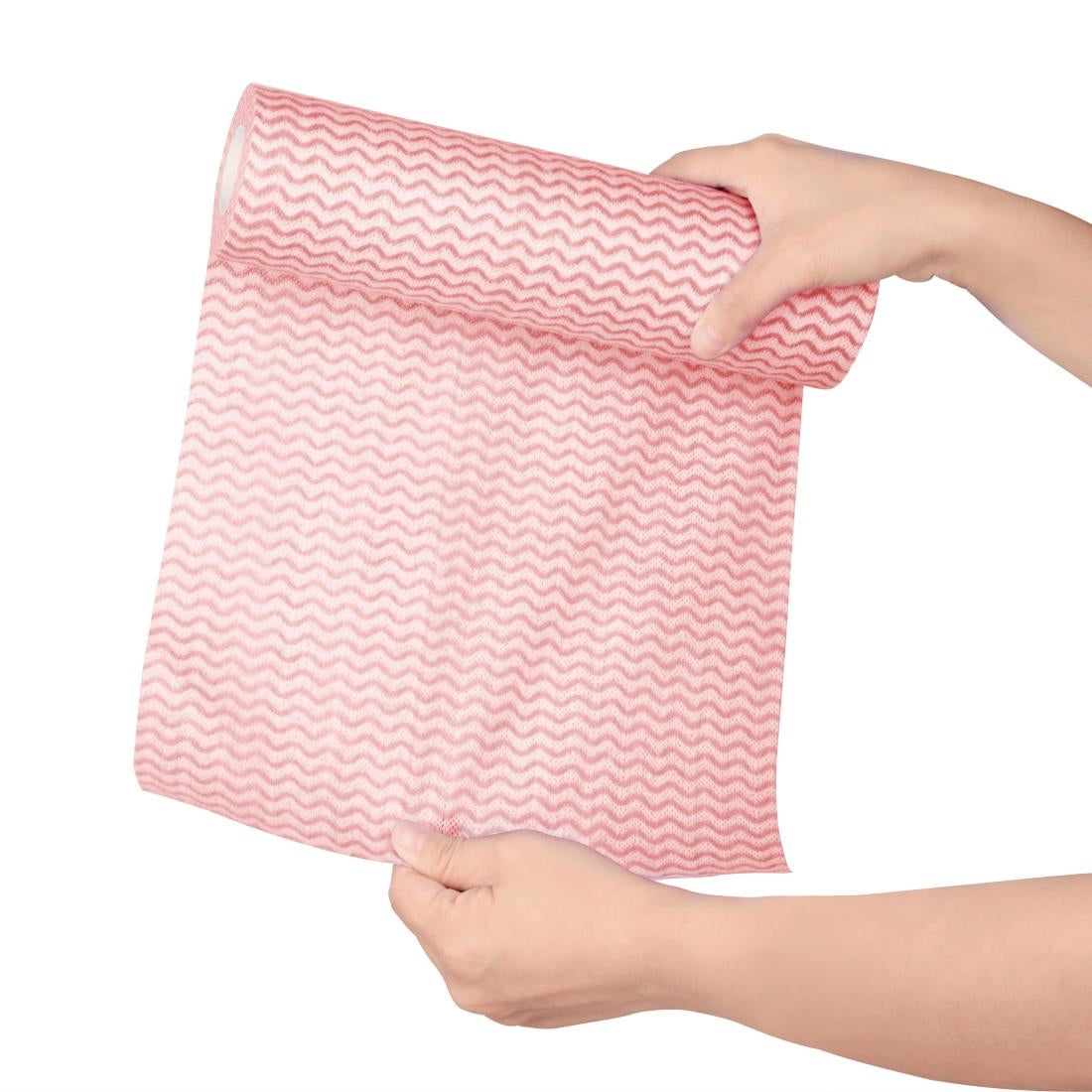 CS805 Jantex niet geweven doekjes rood (100 stuks)