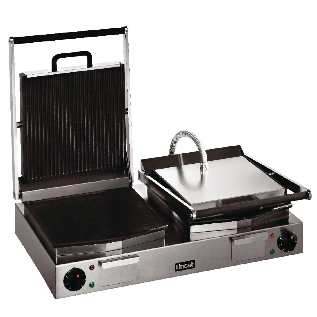 CD425 Lincat Lynx 400 dubbele contactgrill groef/groef LPG2