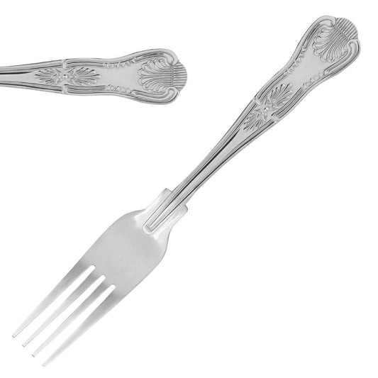 D686 Olympia Kings dessertvorken 18,4cm (12 stuks)