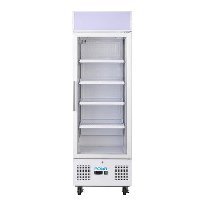 DM075 Polar G-serie display koeling 218L wit