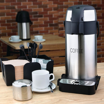 DP128 Olympia RVS pomp thermoskan Coffee 3Ltr