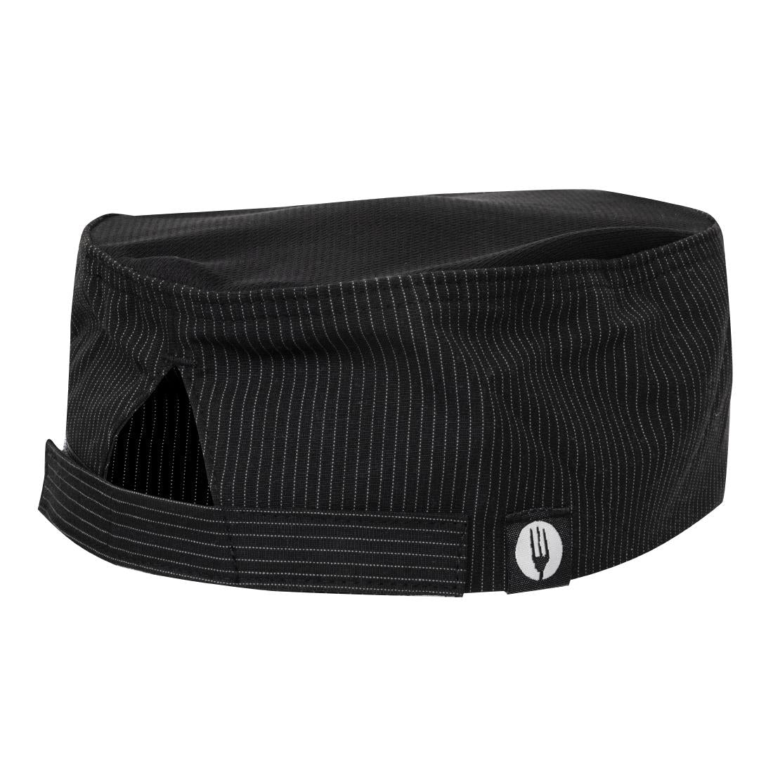 B228 Chef Works Cool Vent krijtstreep beanie