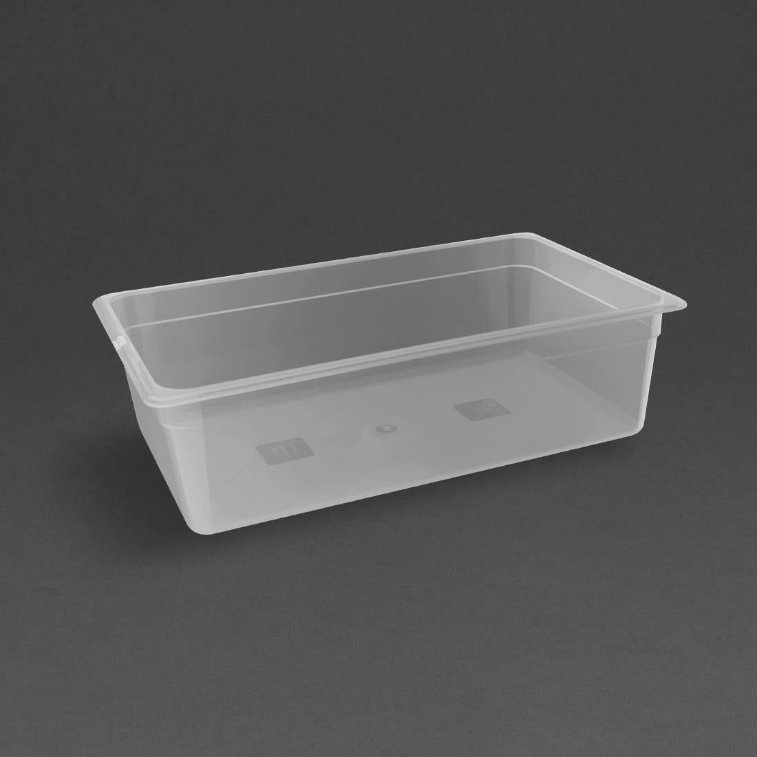 FA821 Nisbets Essentials polypropyleen GN 1/1 gastronorm bak 15cm