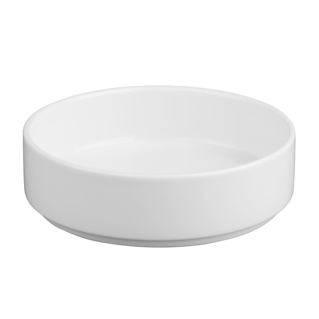 CK070 Olympia Whiteware Kom Met Platte Wanden - 152mm (6 Stuks)