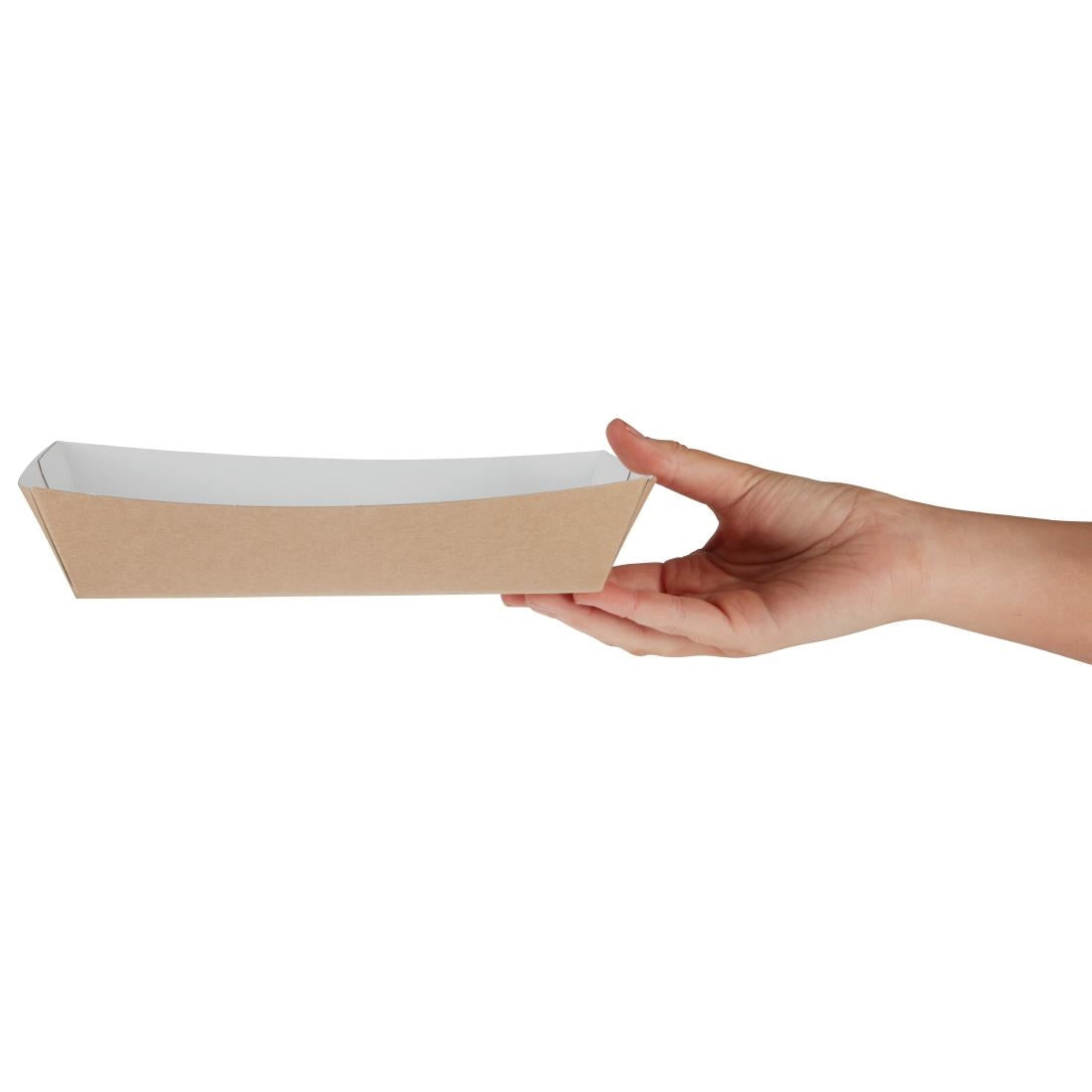 FA364 Colpac grote kraft voedselbakjes composteerbaar 22cm (250 stuks)