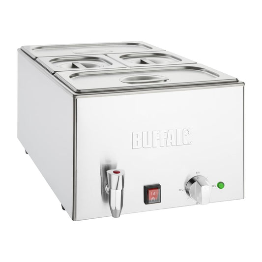 FT692 Buffalo Bain Marie met Kraan en Pannen
