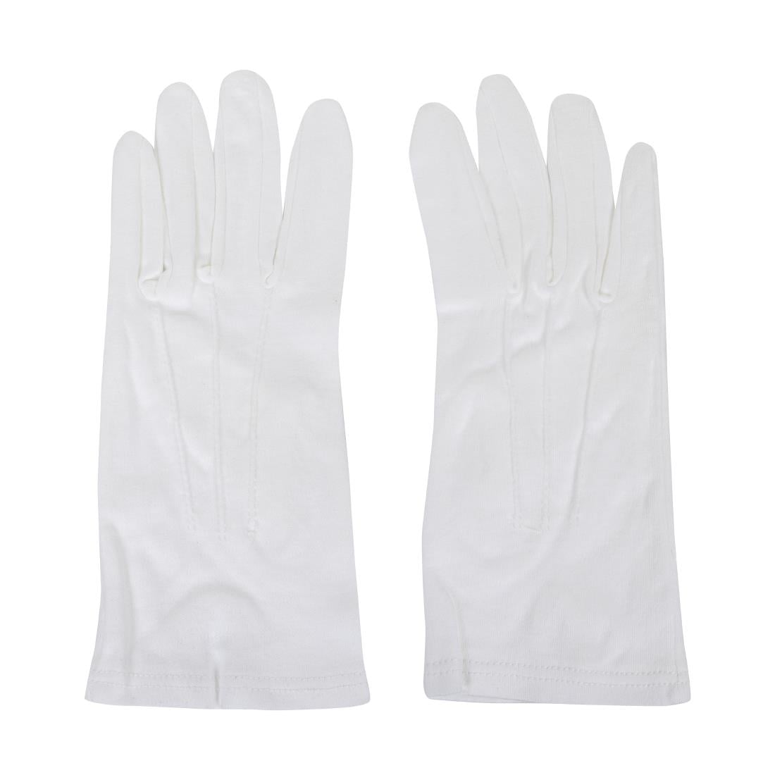 A546-L Heren serveerhandschoenen wit L
