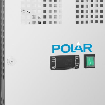 UA081 Polar U-Serie Dubbele Deur Pizza Werkbank met Granieten Blad 428Ltr