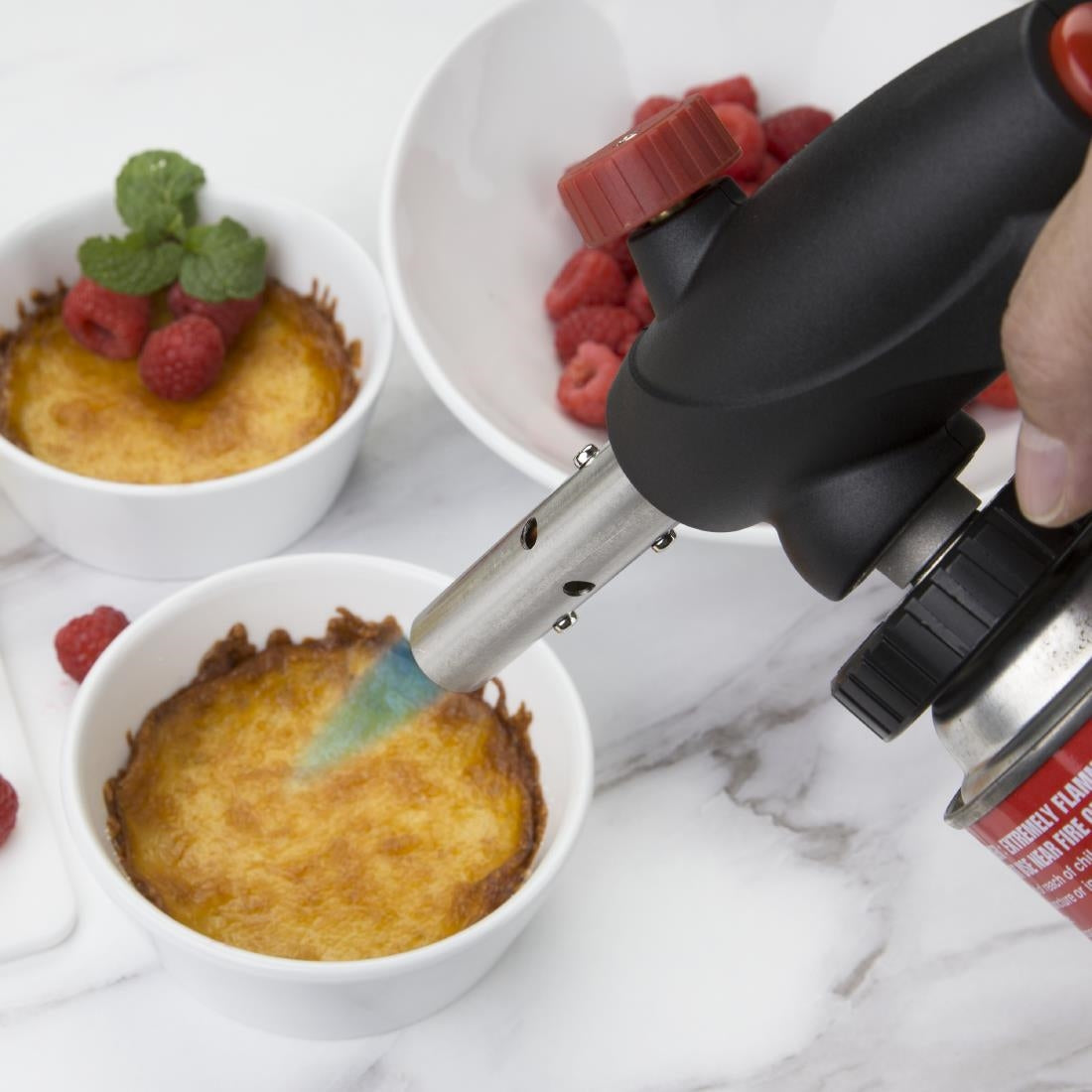 L792 Vogue pro clip-on branderkop met handvat
