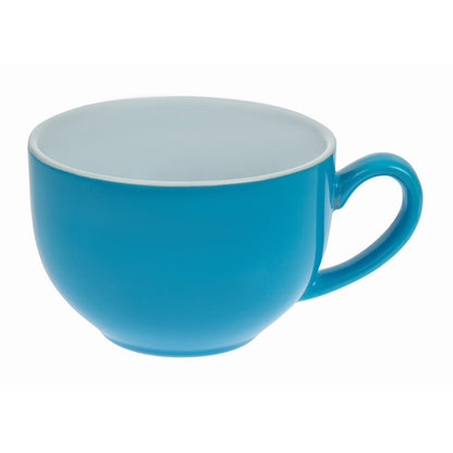 HC404 Olympia Cafe cappuccinokoppen blauw 34cl (12 stuks)
