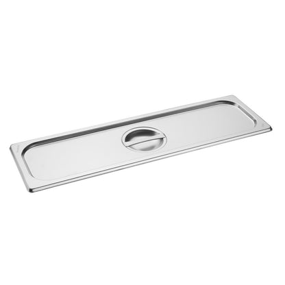 FU265 Vogue Roestvrijstalen Gastronorm 2/4 Deksel