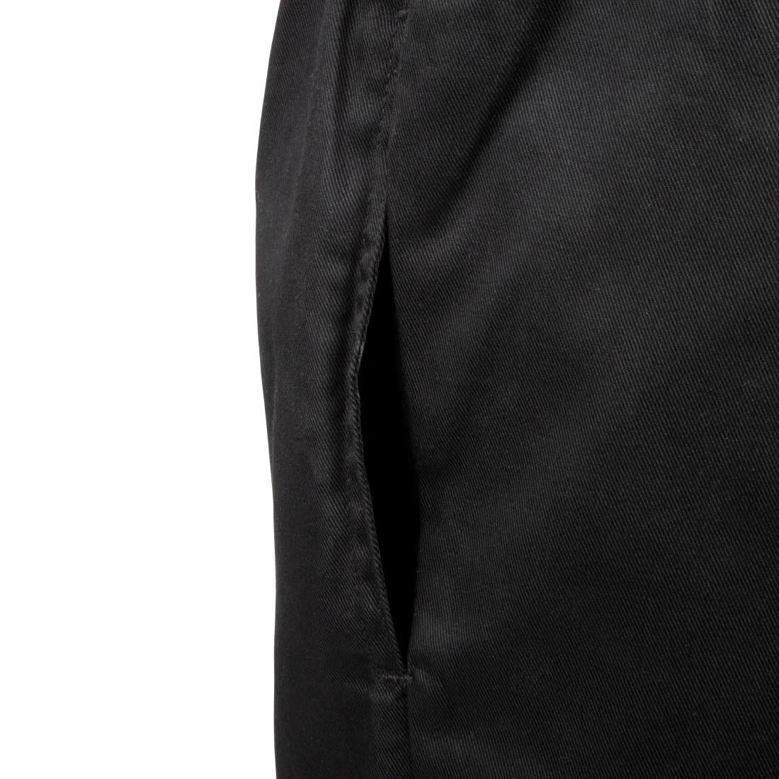 B223-S Chef Works Basic Baggy dames koksbroek zwart S