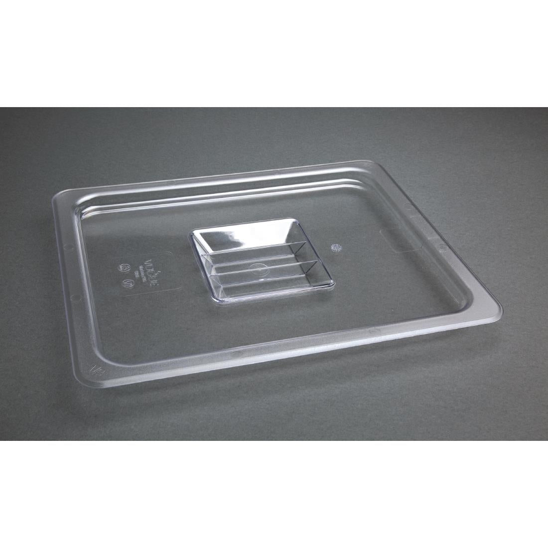 U245 Vogue polycarbonaat 1/2 gastronorm deksel helder