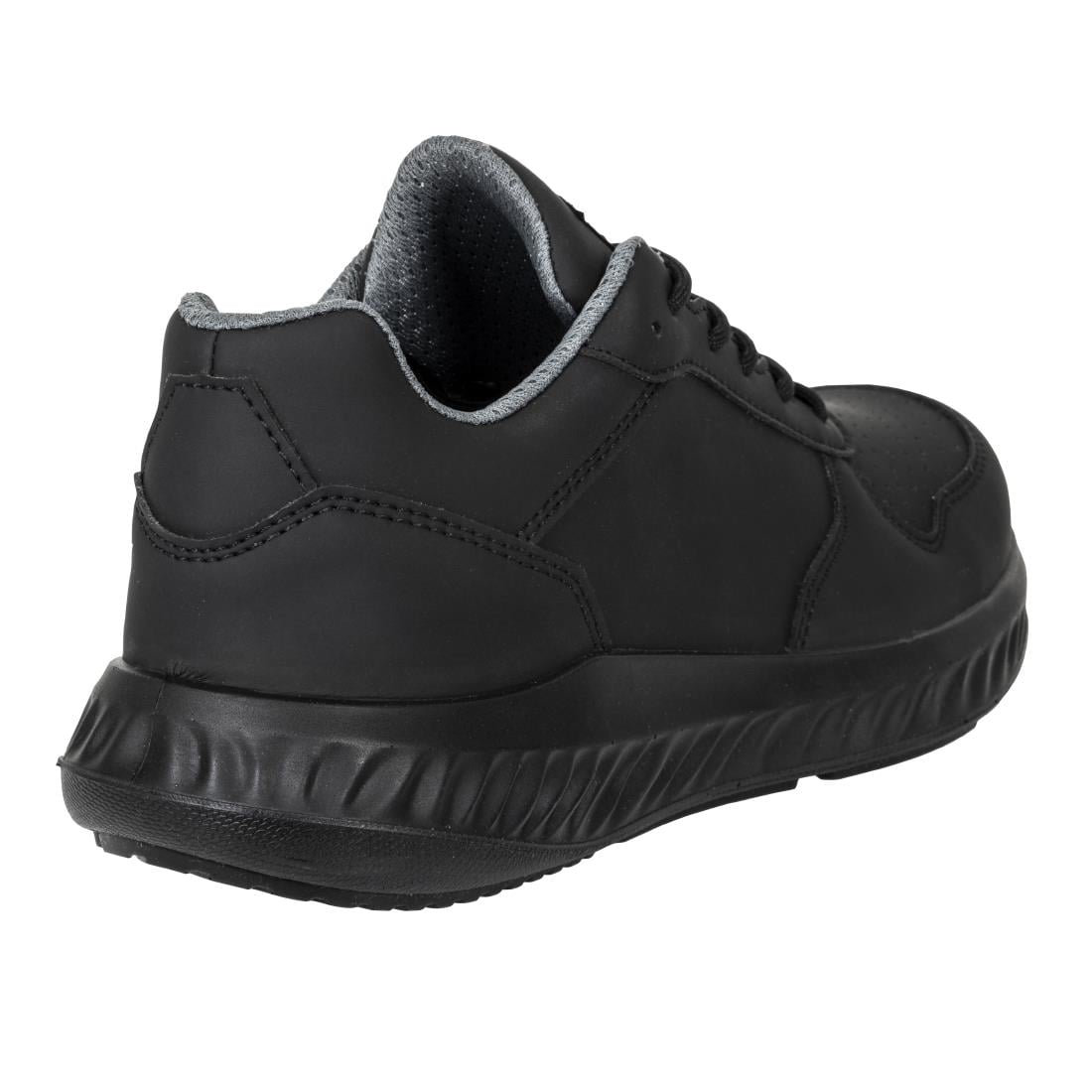 BA063-42 Slipbuster sneakers van gerecyclede microvezels matzwart 42