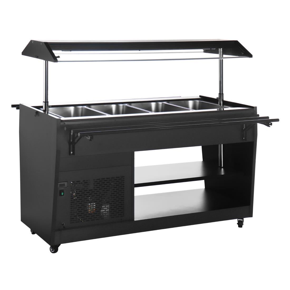 PG007 Polar G-Serie Gekoelde Buffetbar Zwart