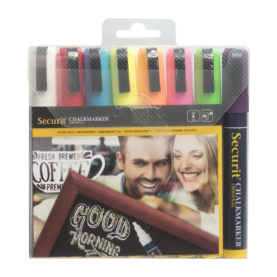 Y999 Securit set wisbare krijtstiften 6mm (8 stuks)
