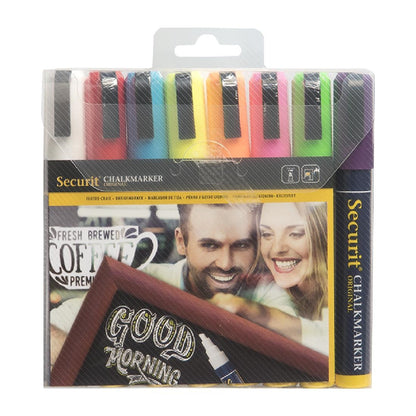 Y999 Securit set wisbare krijtstiften 6mm (8 stuks)