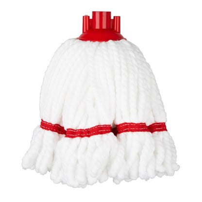 HX249 Jantex Microvezel Mopkop Rood Streep 150g