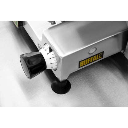 CD277 Buffalo vleessnijmachine 22cm snijblad