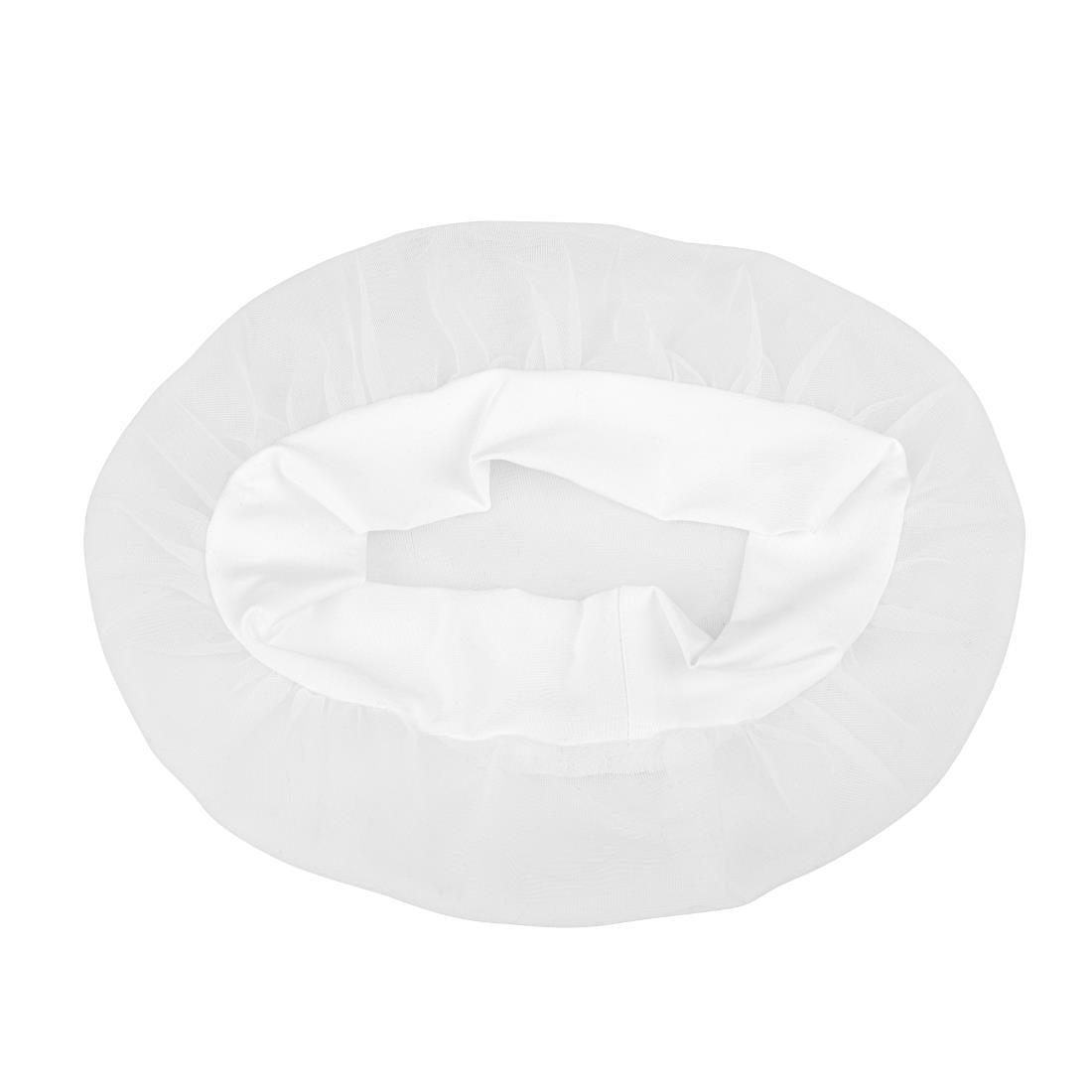 B252 Whites nylon muts