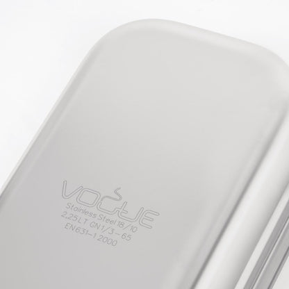 DW442 Vogue RVS GN 1/3 bak 65mm