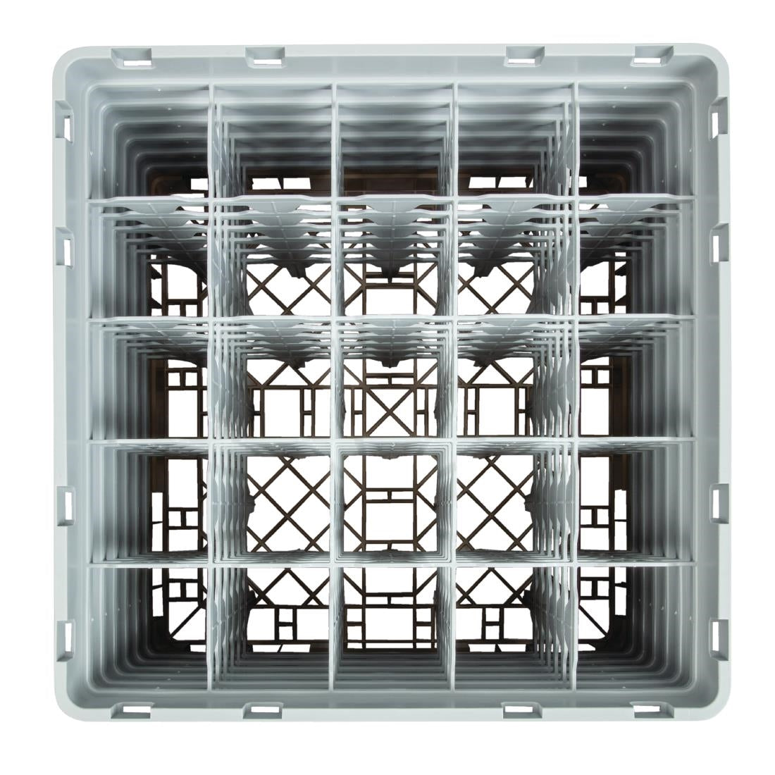 DW557 Cambro Camrack vaatwaskorf met 25 compartimenten max. glashoogte 29,8cm